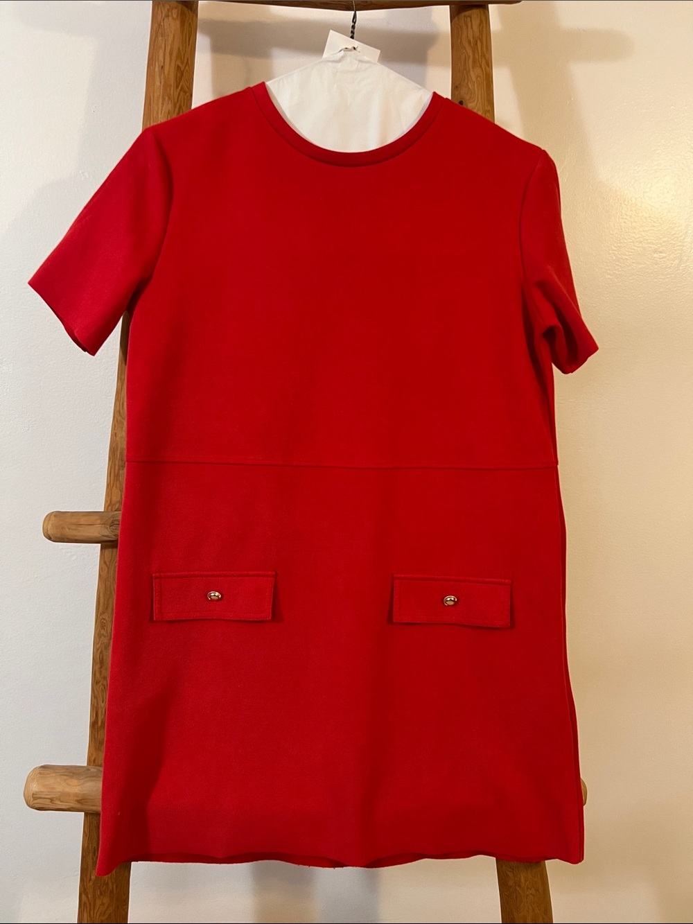Zara Coral Shift Dress